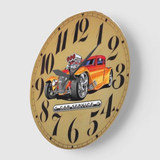 Autostil Große Wanduhr (Winkel)