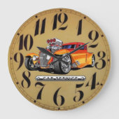 Autostil Große Wanduhr (Vorderseite)