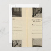 Autostraßen, NY Postkarte (Vorne/Hinten)