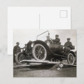 Autostunt Postkarte (Vorne/Hinten)
