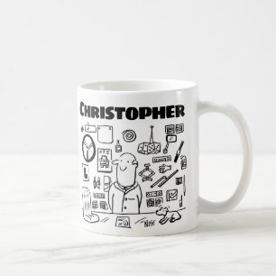 Autoteile Autozubehör Einzelhändler mit Namen Kaffeetasse