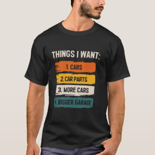 Autoteile-Liebhaber - Autofanatiker - Kfz-Mechanik T-Shirt