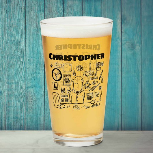 Autoteile oder Autoteile Einzelhändler mit Namen Glas