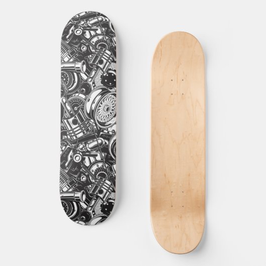 Autoteile Skateboard (Vorderseite)