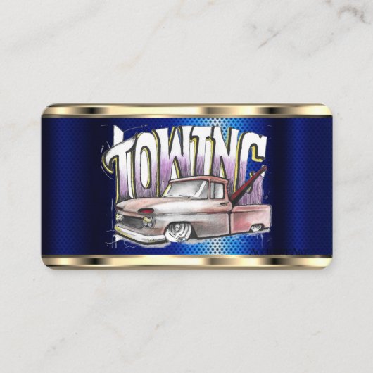 AutoTemplate Business Card Visitenkarte (Vorderseite)