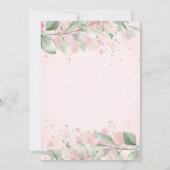 Autotiere dosieren mit Babydusche Einladung (Rückseite)