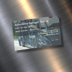 Autotransport Magnetische Visitenkarte