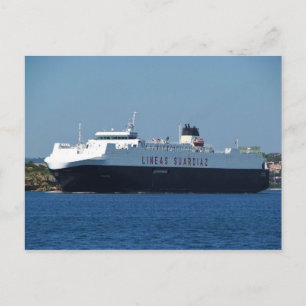 Autotransporter Galicia Postkarte