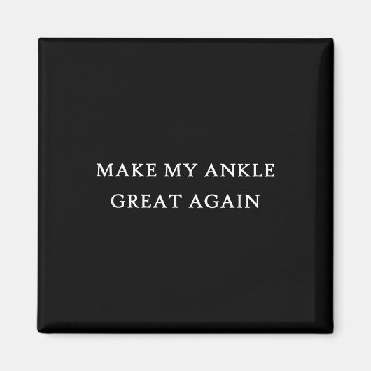 Autounfall Post Op Physikalische Operation Magnet (Vorne)