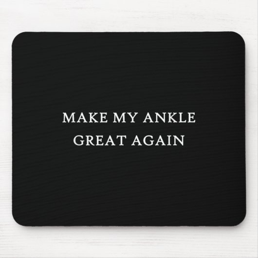 Autounfall Post Op Physikalische Operation Mousepad (Vorne)