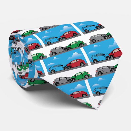 Autounfallvektor Krawatte (Gerollt)