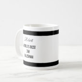 Autoverkäufer Danke Geschenk Tasse (Vorderseite Links)