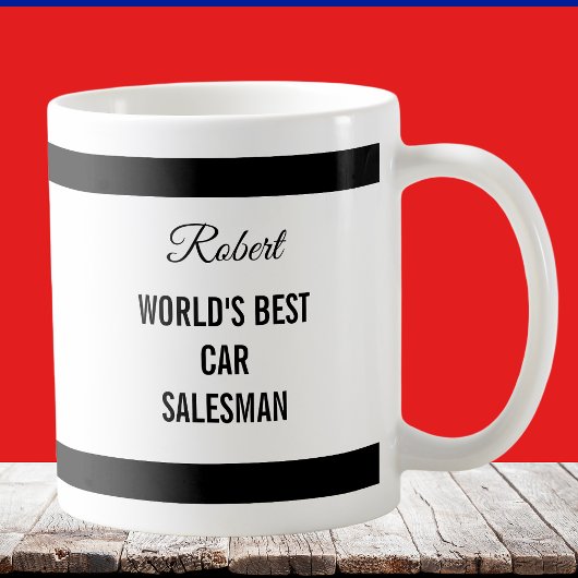 Autoverkäufer Danke Geschenk Tasse