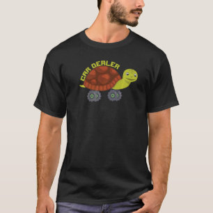 Autoverkäufer Schildkröte Großrad LKW 1 T-Shirt