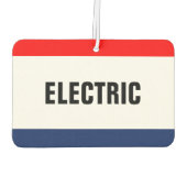 Autoverleih Elektrische Werbeaktion anpassbar Autolufterfrischer (Rückseite)