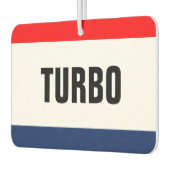 Autoverleih Turbo Werbeaktion individuell anpassba Autolufterfrischer (Links)