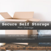 Autoverleihgeschäft Aufkleber (Vorderseite)