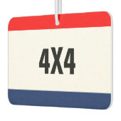 Autovermietung 4X4 Werbeaktion individuell anpassb Autolufterfrischer (Links)