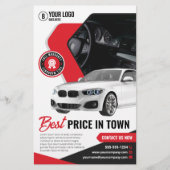 Autovermietung Mietwagen für Augenfänger Flyer (Vorne)