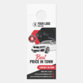 Autovermietung Mietwagen für Augenfänger Türanhänger (Vorderseite)