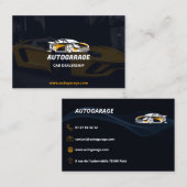 Autovisitenkarten Visitenkarte (Vorne/Hinten)