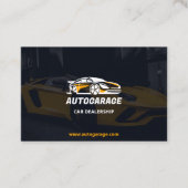Autovisitenkarten Visitenkarte (Vorderseite)