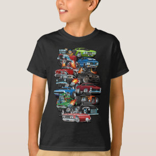 Autowahn! Muscle Cars, Oldtimer und Hot Rods T-Shirt