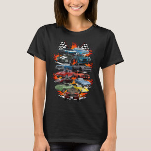 Autowahn! Muscle Cars, Oldtimer und Hot Rods T-Shirt
