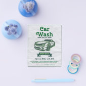 Autowaschangebot 24/7 flyer (Einzeln)