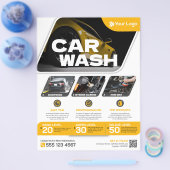 Autowäsche - (Vorlage) Flyer (Einzeln)