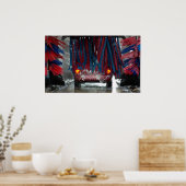 Autowaschen Poster (Küche)