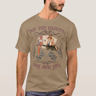 Autowiderstandstreifen-Mädchenwerkzeuge T-Shirt