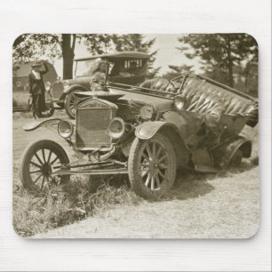 Autowrack Marine City MI Juli 1930er Jahre - Vinta Mousepad