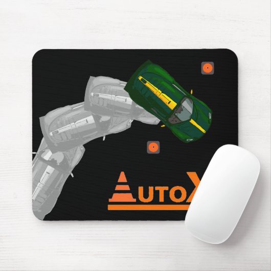 AUTOX-grün Mousepad (Mit Mouse)
