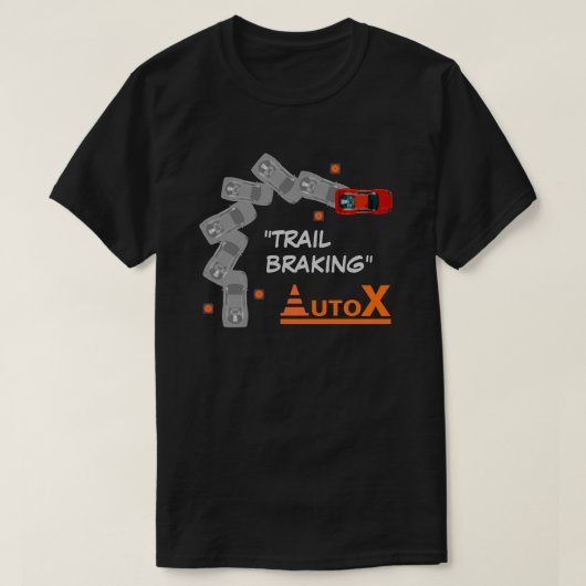 AUTOX-rot T-Shirt (Design vorne)