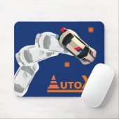 AUTOX-weiß Mousepad (Mit Mouse)