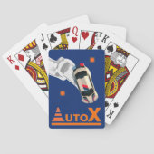 AUTOX-weiß Spielkarten (Rückseite)