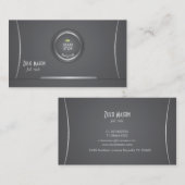 Autozündungsstartknopf Visitenkarte (Vorne/Hinten)