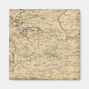 Autriche, Prusse, Confed Germanique, Pologne Magnet