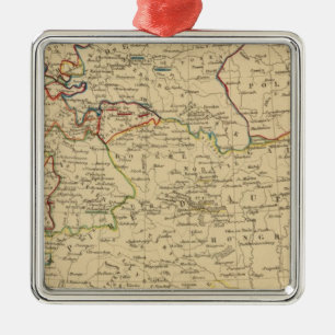 Autriche, Prusse, Confed Germanique, Pologne Ornament Aus Metall