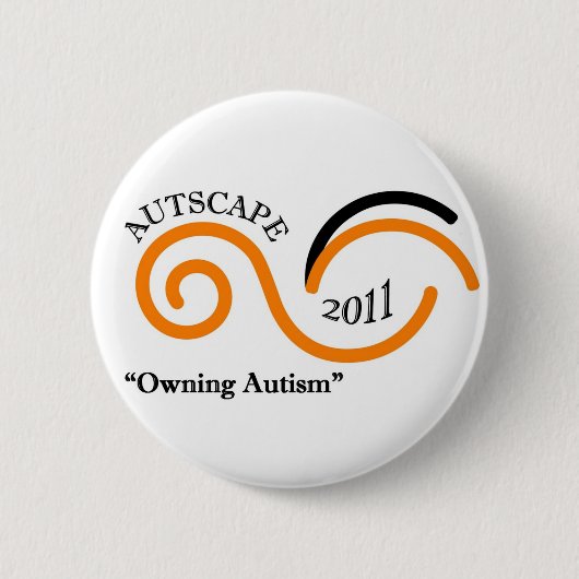 Autscape 2011 button (Vorderseite)