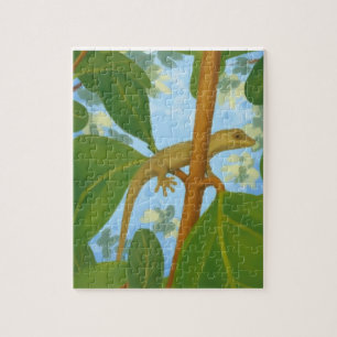 Autsch! Gecko-Malerei Puzzle