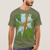 Autsch! Gecko-Malerei T-Shirt (Vorderseite)