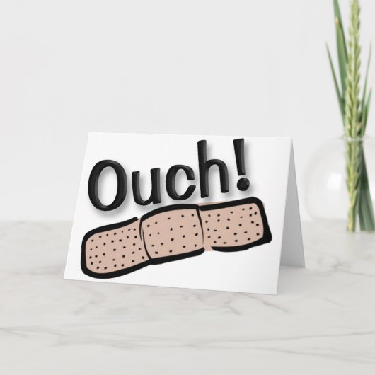 Autsch Karte (Vorderseite)