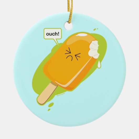 Autsch! Keramikornament (Vorne)