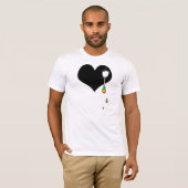 autsch. Regenbogenherz T-Shirt (Vorne ganz)