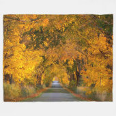 AUTUM AVENUE FLEECEDECKE (Vorderseite (Horizontal))