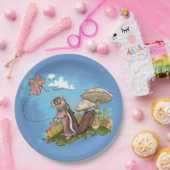 Autum Chipmunk Pappteller (Party)