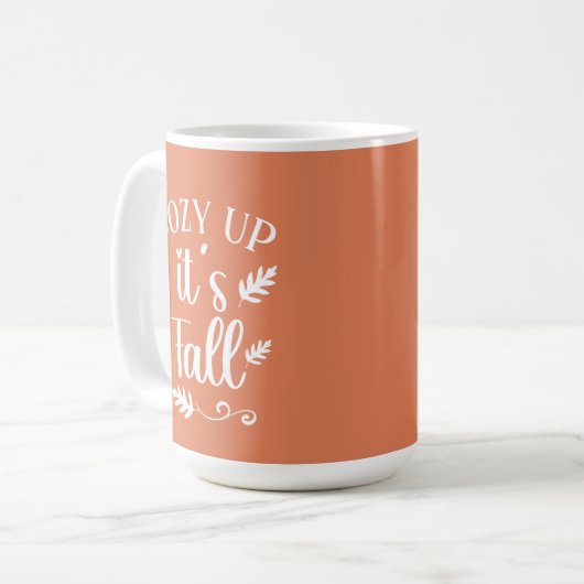 Autum Fall Kaffeetasse (Vorderseite Links)