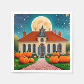 Autum/Fall Moon Paper Serviette (Vorderseite)